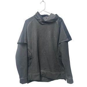 NWT American Fighter Gray Black Atheletic Hoodie‎ sz Large  MMA